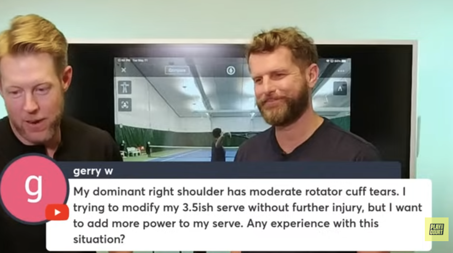 Live Q&A video call with the coaches