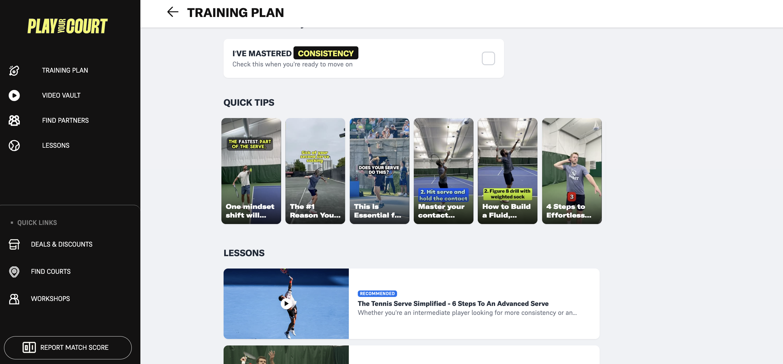 Quick tips, drills, and lessons for your first topic
